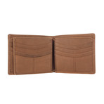 Benedict Leather Wallet // Oak