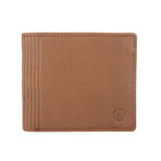 Benedict Leather Wallet // Oak