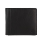 Benedict Leather Bi-Fold Wallet // Oxford Black