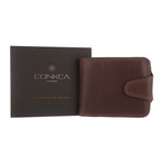 Clark Bi-Fold Wallet // Conker Brown