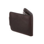 Clark Bi-Fold Wallet // Darkest Brown