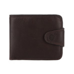 Clark Bi-Fold Wallet // Darkest Brown