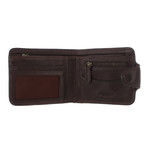 Clark Bi-Fold Wallet // Darkest Brown