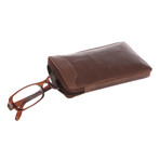 Shield Leather Multi-Purpose Case // Conker Brown