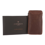 Shield Leather Multi-Purpose Case // Conker Brown