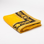 Versace San Tropez Beach Towel // Yellow
