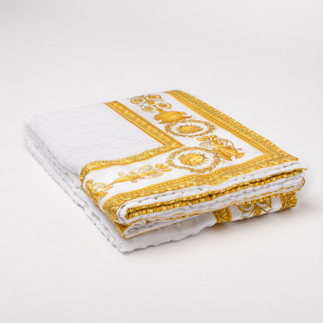 Versace San Tropez Beach Towel // White