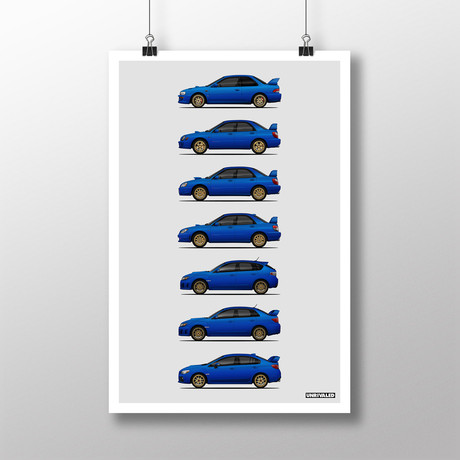 Subaru WRX STI Generations