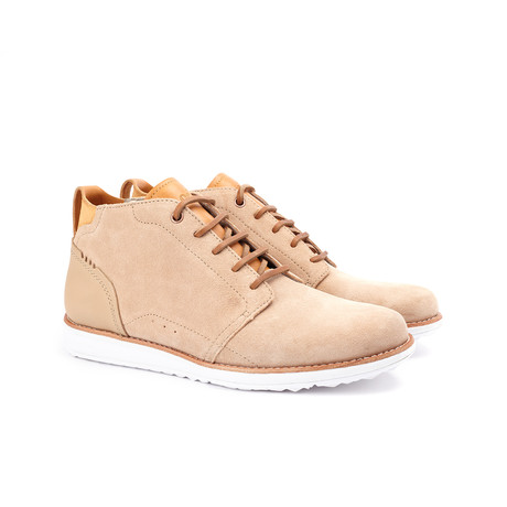 Kay Suede + Leather Boot // Sand (US: 7)