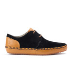 Hartley Low Top Moccasin // Black + Date Palm (US: 7)