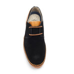 Hartley Low Top Moccasin // Black + Date Palm (US: 7)