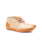 West Leather + Suede Mid Chukka // Sand + Date Palm (US: 7)