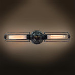 Linear Cage Sconce // 2 Arm
