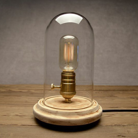 Bell Glass Table Lamp