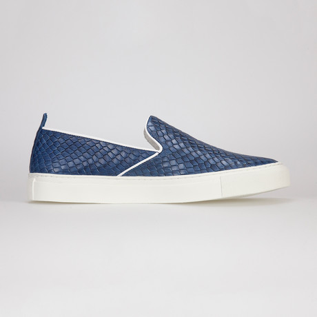 Angelo Slip-On // Navy Snake (Euro: 43)