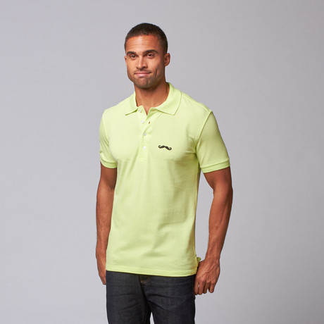 Pima Pique Polo // Yellow (L)