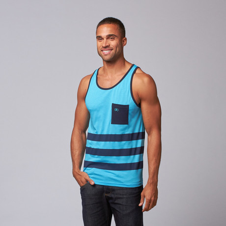 Stripe Tank // Lt. Blue (L)
