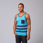 Stripe Tank // Lt. Blue (L)