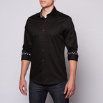 Solid Button-Up // Black (S)