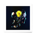 BULB (16"L x 16"H // Framed Print)