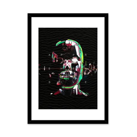 Apprehensive (16"L x 20"H // Framed Print)