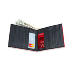 Leather Sport Wallet (Black)