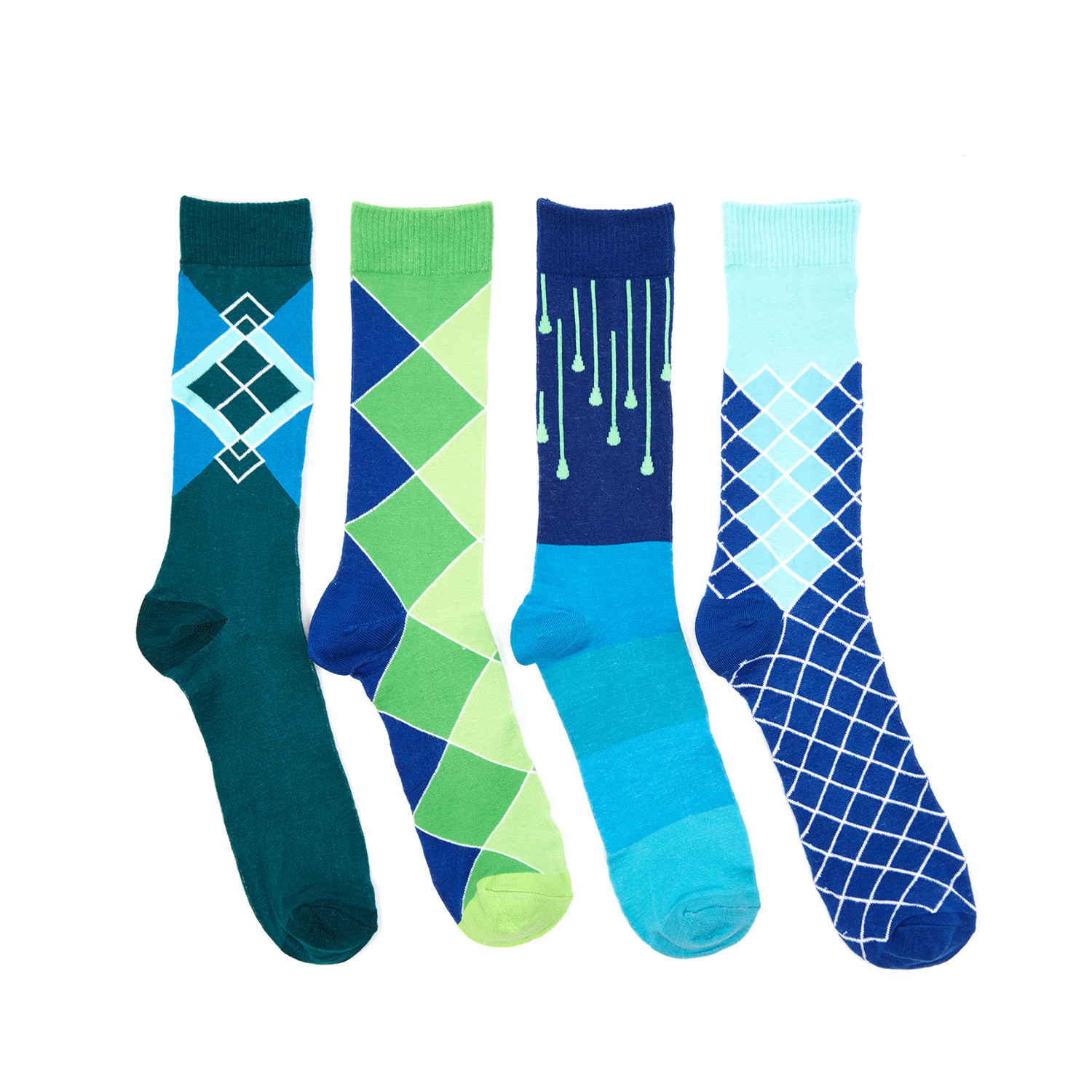Cool Runnings Sock Pack // Set of 4 - Evoke Socks - Touch of Modern