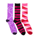 Berry Remix Sock Pack // Set of 3