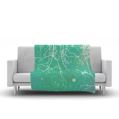 White Branches Blanket // Fleece (60" x 80")