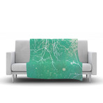 White Branches Blanket // Fleece (60" x 80")