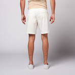 8" Inseam Twill Shorts // White (32)