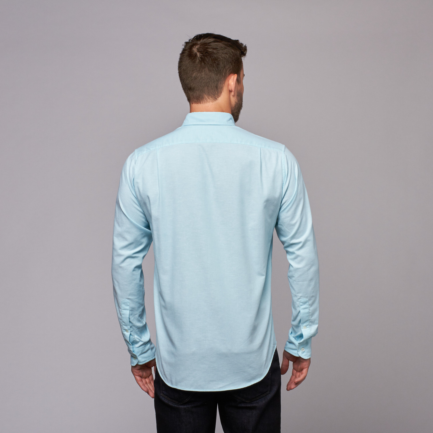 Long Sleeve Oxford Shirt // Mint (S) - Postmarc - Touch of Modern