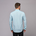 Long Sleeve Oxford Shirt // Mint (L)