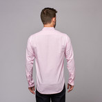 Long Sleeve Oxford Shirt // Pink (S)