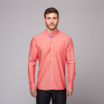 Reichardt Threads // Cutler Button Down Shirt // Red Chambray (XL)