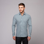 Reichardt Threads // Weisburg Button Up Shirt // Dark Green Check (XS)