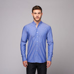 Reichardt Threads // Samame Button Down Shirt // Blue Chambray (L)