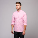 Reichardt Threads // Roosevelt Button Down Shirt // Pink Check (S)