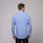 Reichardt Threads // Bettner Button Up Shirt // Blue Check (XS)