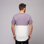 Bolt Patchwork Tee // Grey (S)