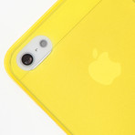 Slim Case // Yellow (iPhone 5)