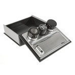 The Stashtray // All in One Magnetic Rolling Tray + Book Box
