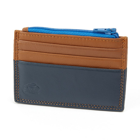 Hemlock Wallet // Brown + Blue