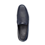 BUB Shoes // Textured Loafer // Navy (Euro: 40)