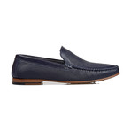 BUB Shoes // Textured Loafer // Navy (Euro: 40)