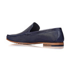BUB Shoes // Textured Loafer // Navy (Euro: 40)