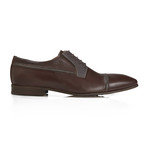 BUB Shoes // Zipper Cap Toe Oxford // Brown (Euro: 40)