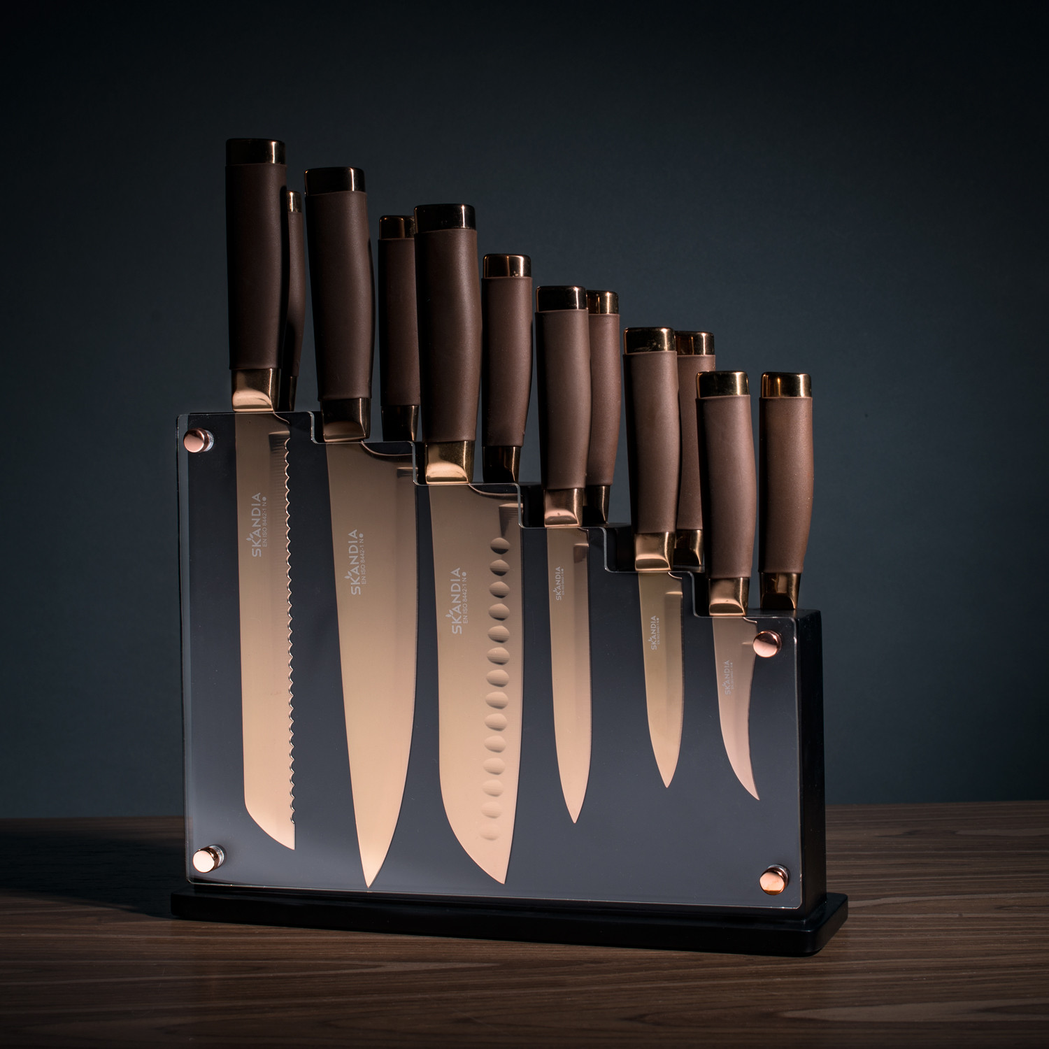 Skandia Hampton Forge Skandia Forte 13 - Piece Knife Block Set