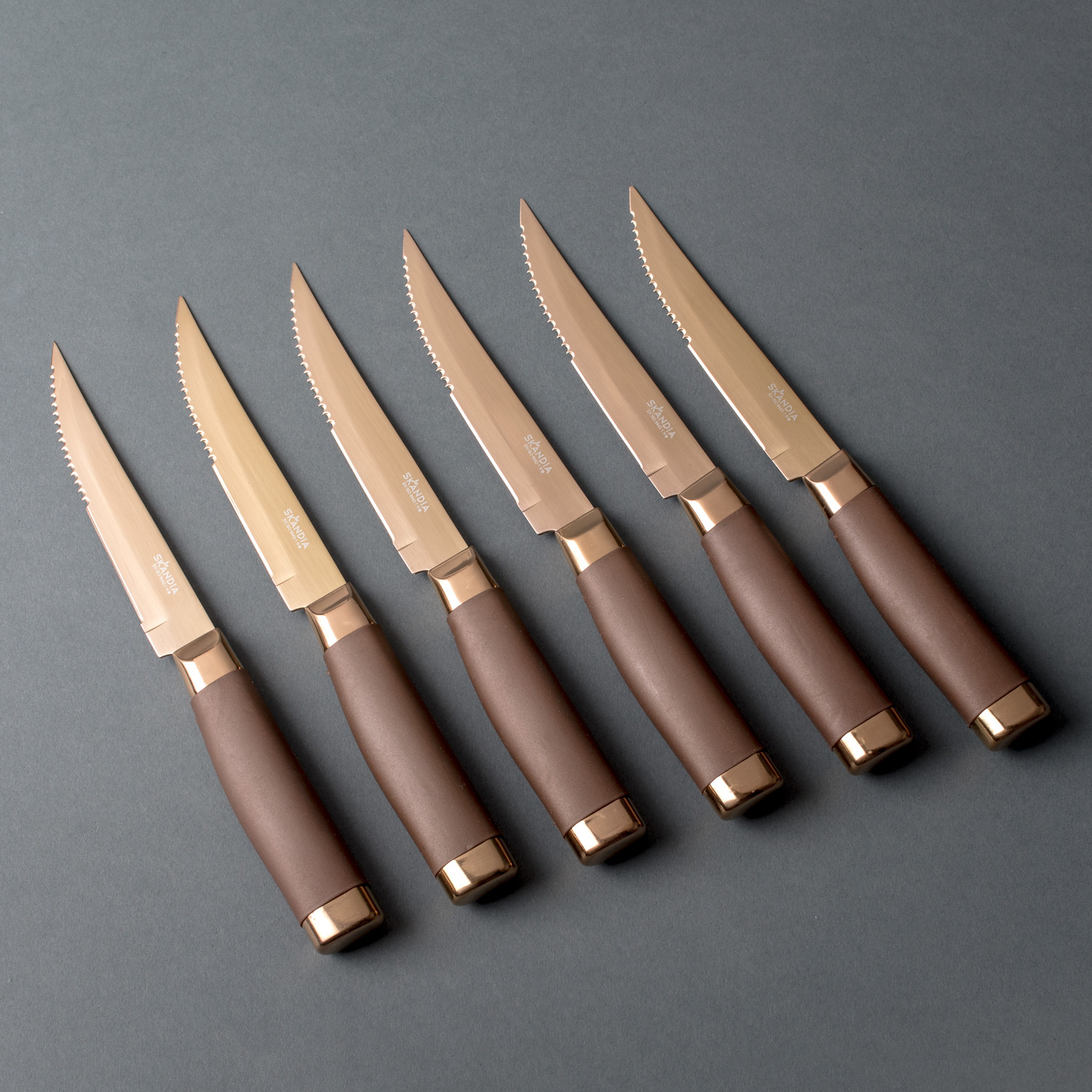 Skandia Hampton Forge Onyx 3-piece Cutlery Set Chef Utility Paring Knife  for sale online