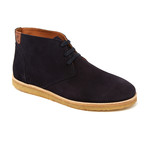 Wednesday Whiskey // Teel Mid Perfo Derby // Dark Blue Suede (Euro: 42)